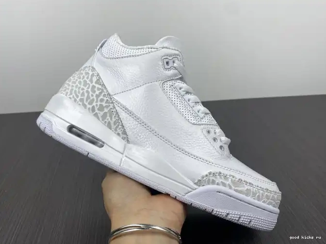 3 PS 'Triple Retro White' Jordan Air 429487-111 0508